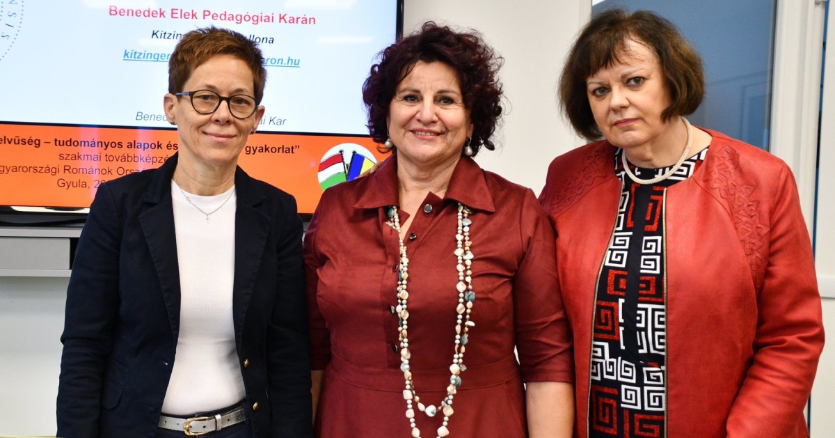 Közösen a soknyelvűségért! – pedagógiai továbbképzés Gyulán Közösen a soknyelvűségért! – pedagógiai továbbképzés Gyulán